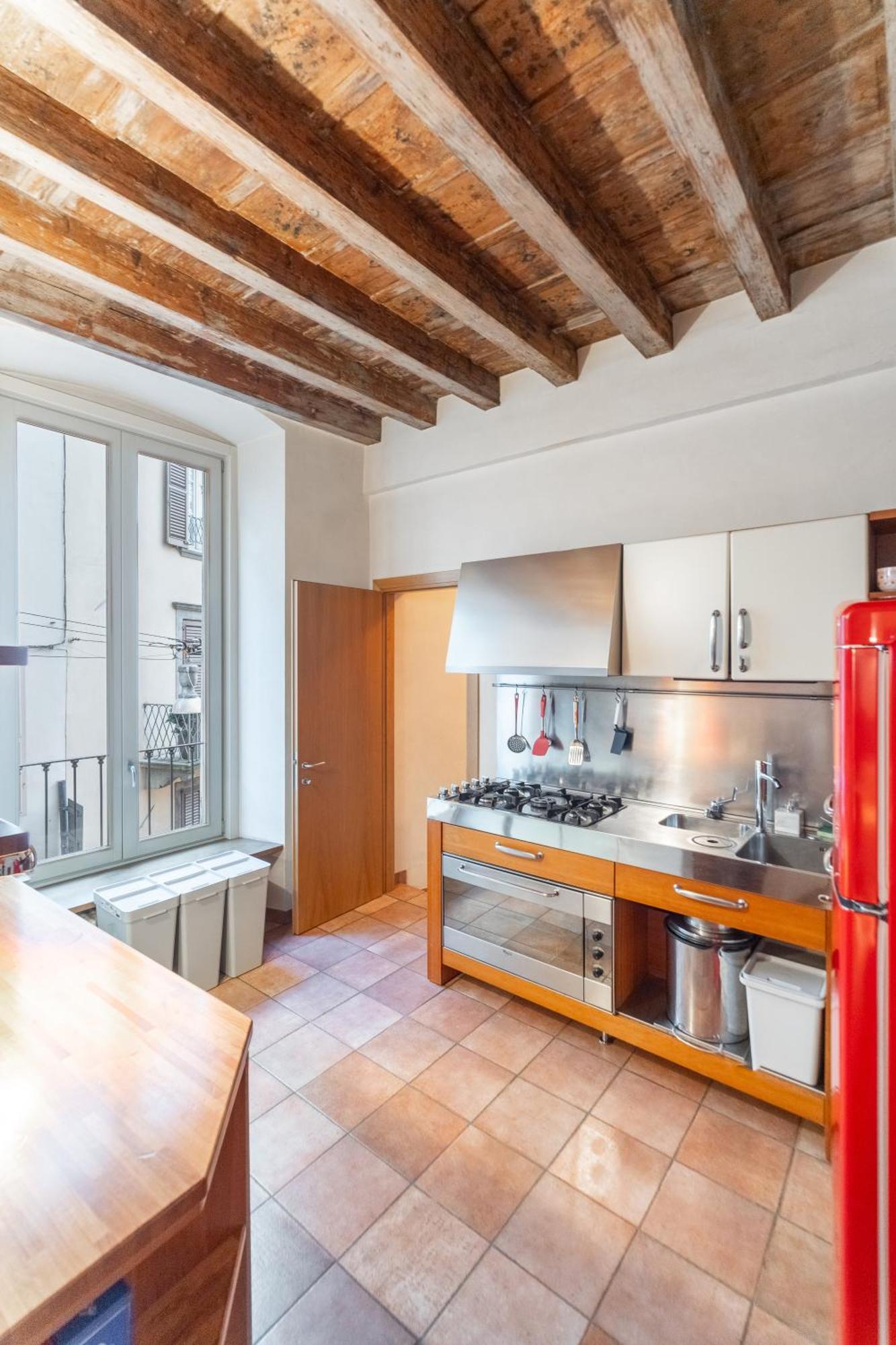 Appartamento La Dimora Dei Mercanti Bergamo Esterno foto