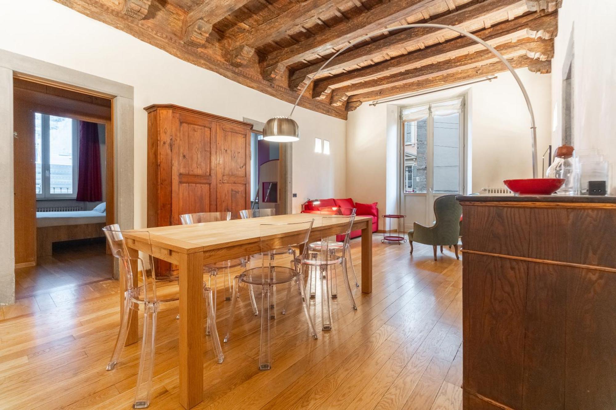 Appartamento La Dimora Dei Mercanti Bergamo Esterno foto